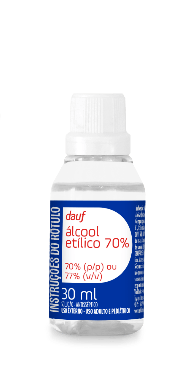 Antisséptico Dauf Alcool 70 Gotas 30ml